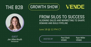 From Silos to Success: Alignging Sales and Marketing to Shape Demand and Build Pipeline