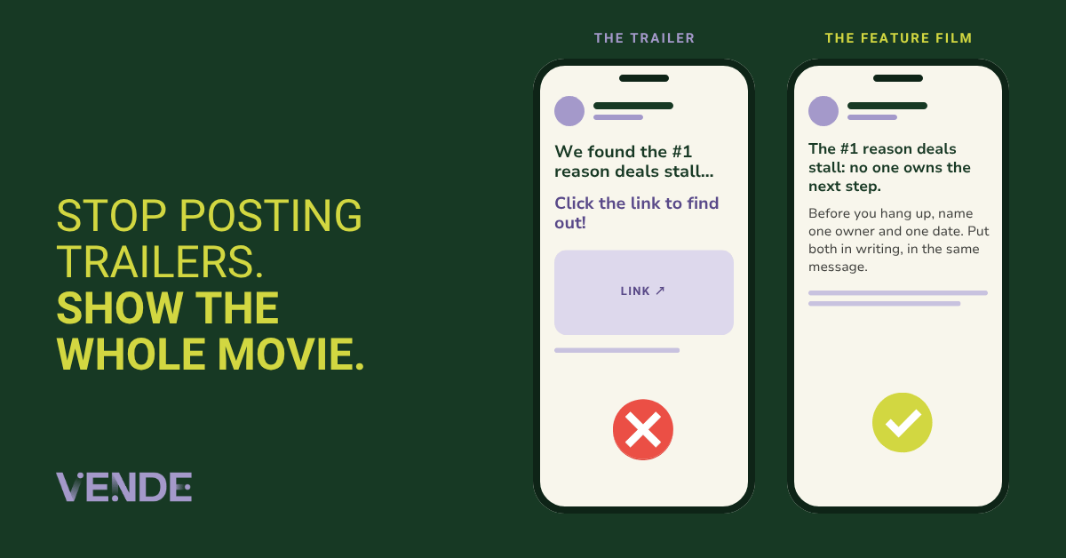 Stop Posting Trailers. Show The Whole Movie.