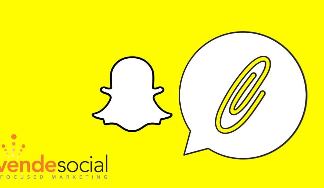 Vende Buzz: Snapchat’s New Paperclip Feature Adds Links To Snaps