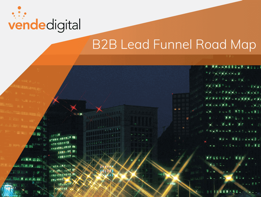 Front cover of the B2B funnel workbook