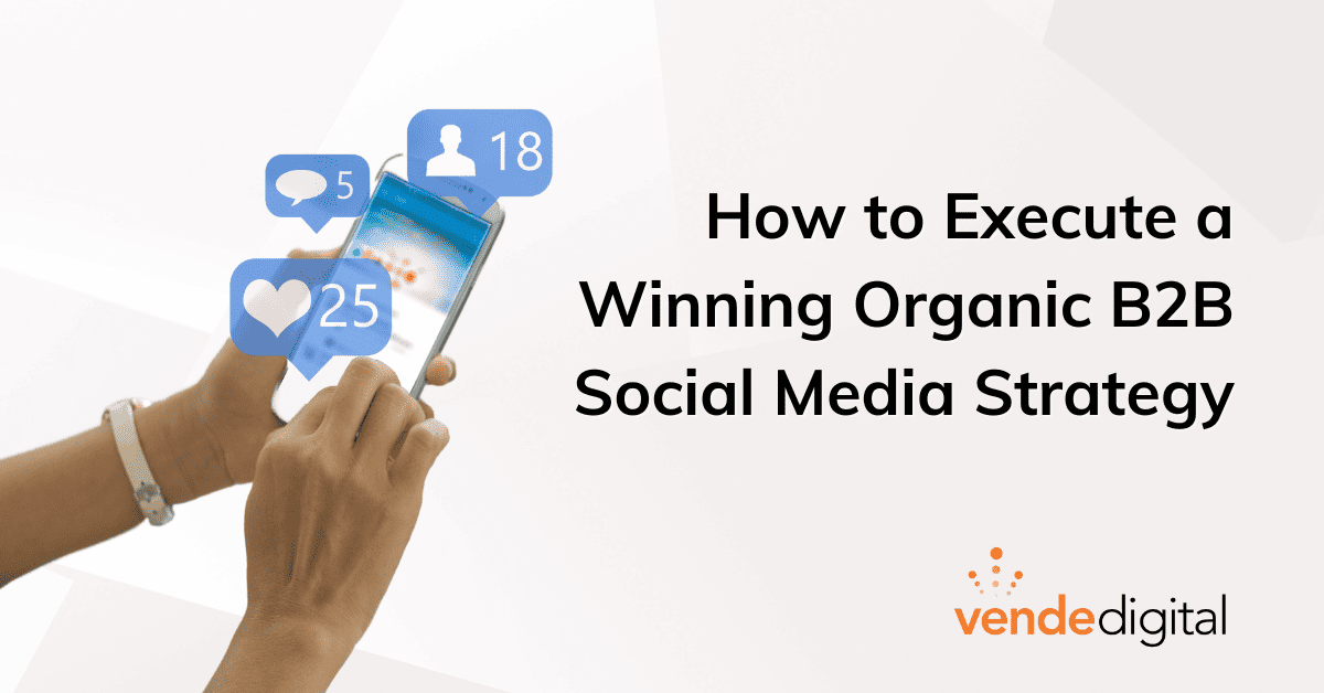 executing a organic B2B social media strategy