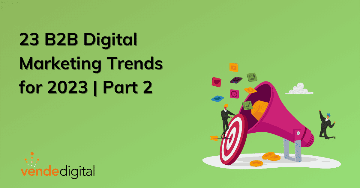 23 Digital Marketing Trends for 2023, target with marketing funnel and social media