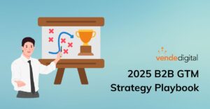 Man presenting strategy | 2025 B2B GTM Strategy Playbook | VD