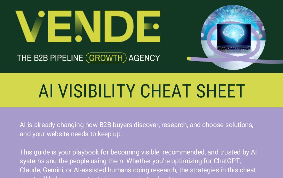 AI Visibility Cheat Sheet